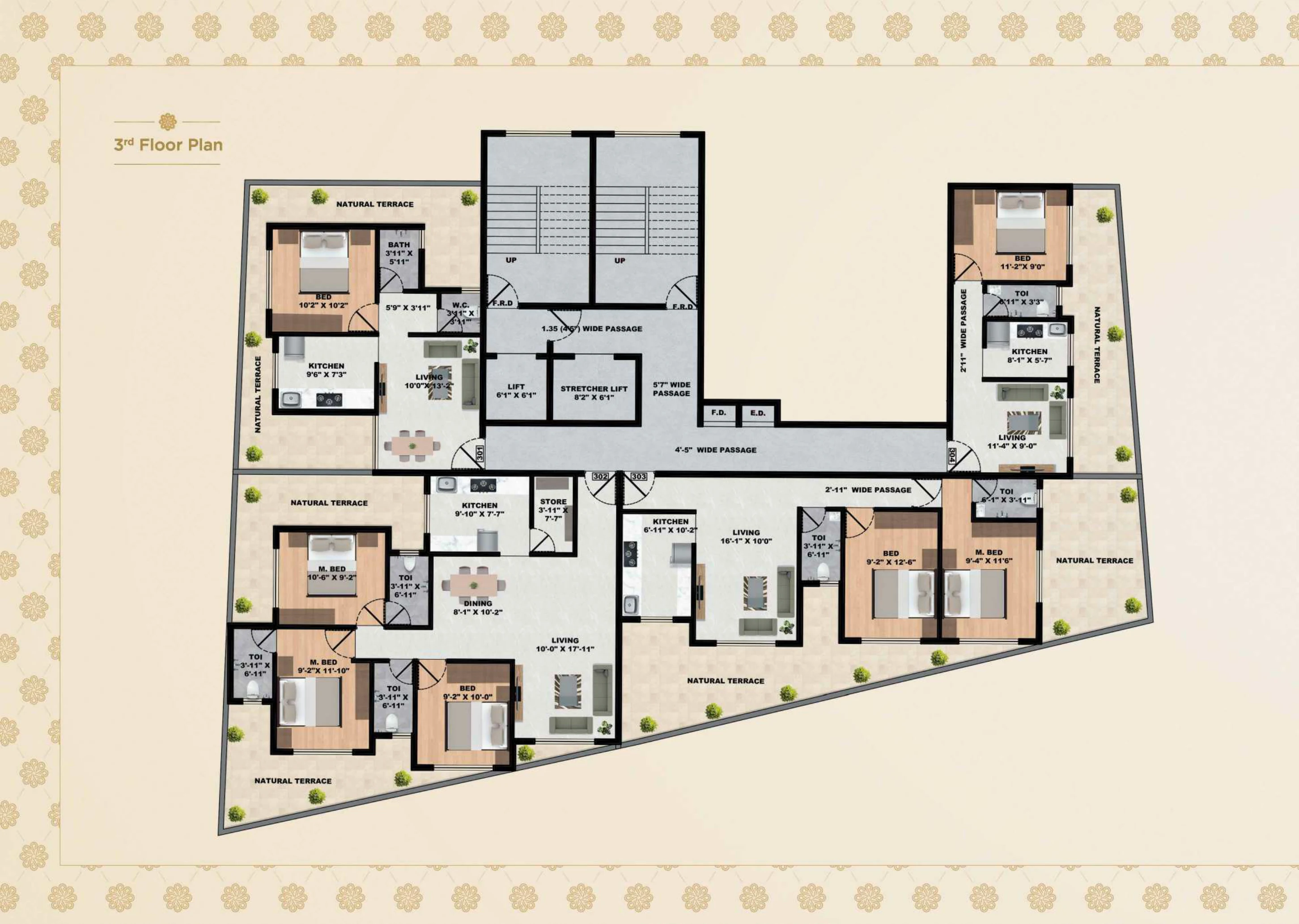 Mirage Paradise project imagery