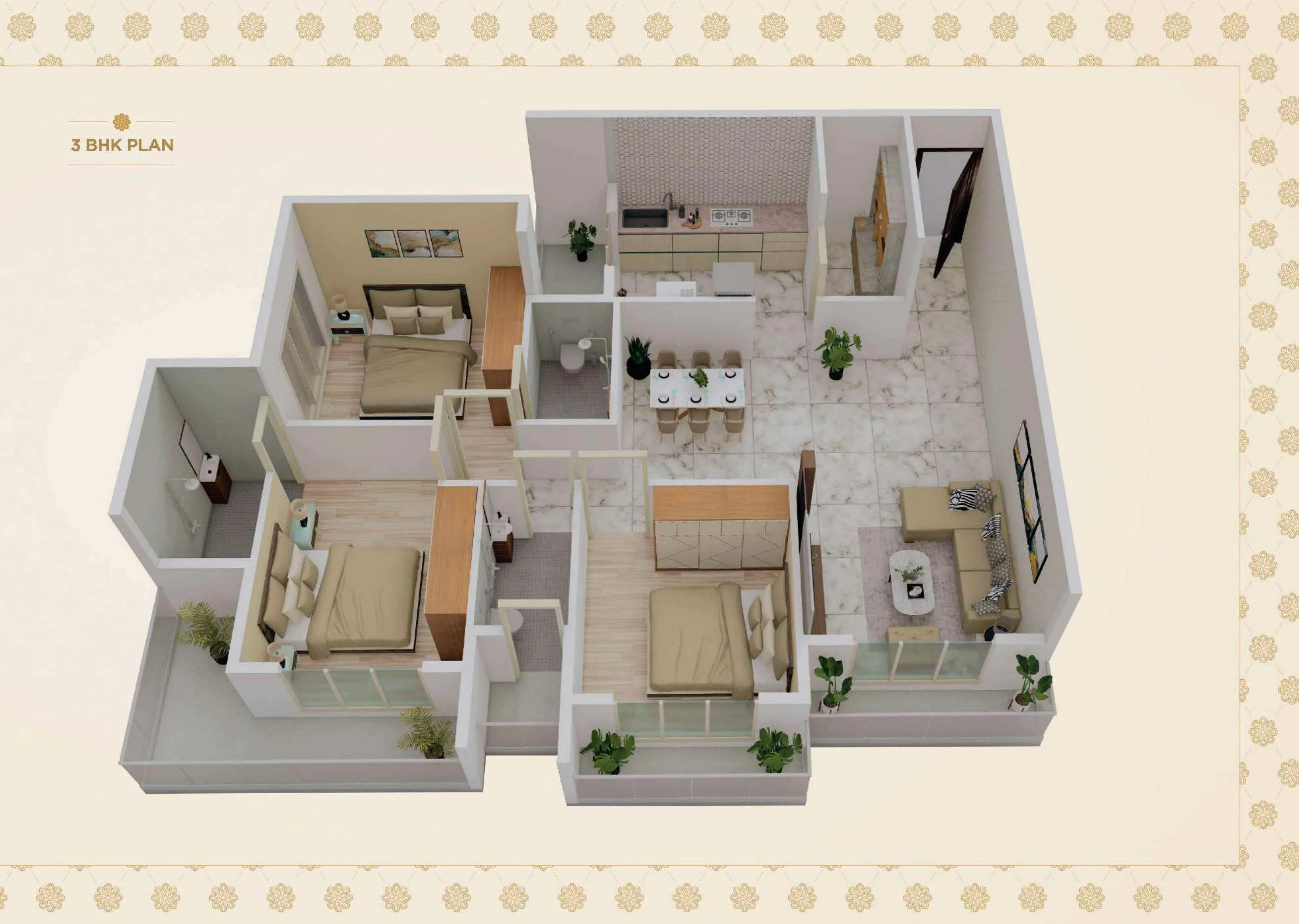 Mirage Paradise project imagery